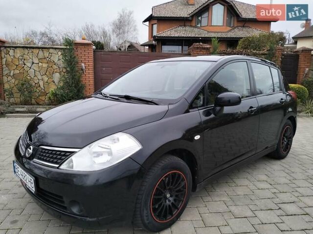 Чорний Ніссан Тііда, об'ємом двигуна 1.6 л та пробігом 114 тис. км за 6729 $, фото 1 на Automoto.ua