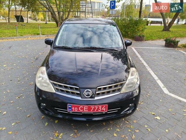 Чорний Ніссан Тііда, об'ємом двигуна 1.5 л та пробігом 84 тис. км за 8800 $, фото 12 на Automoto.ua