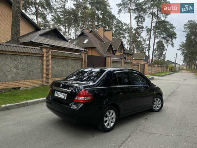 Черный Ниссан Тиида, объемом двигателя 1.6 л и пробегом 188 тыс. км за 5850 $, фото 10 на Automoto.ua