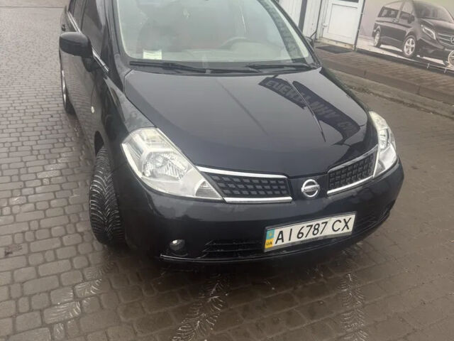 Чорний Ніссан Тііда, об'ємом двигуна 1.6 л та пробігом 150 тис. км за 5600 $, фото 2 на Automoto.ua