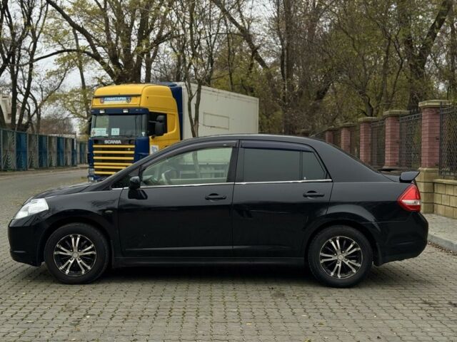 Чорний Ніссан Тііда, об'ємом двигуна 1.6 л та пробігом 130 тис. км за 4850 $, фото 3 на Automoto.ua