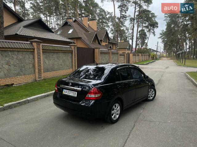 Черный Ниссан Тиида, объемом двигателя 1.6 л и пробегом 188 тыс. км за 5850 $, фото 9 на Automoto.ua