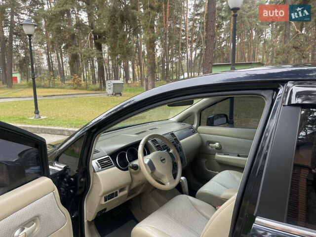 Черный Ниссан Тиида, объемом двигателя 1.6 л и пробегом 188 тыс. км за 5850 $, фото 15 на Automoto.ua