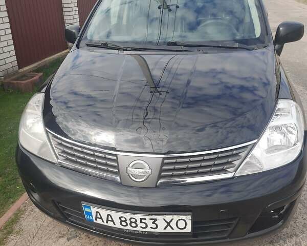 Черный Ниссан Тиида, объемом двигателя 1.8 л и пробегом 270 тыс. км за 2900 $, фото 39 на Automoto.ua