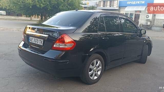 Чорний Ніссан Тііда, об'ємом двигуна 1.6 л та пробігом 244 тис. км за 4500 $, фото 6 на Automoto.ua
