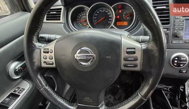 Чорний Ніссан Тііда, об'ємом двигуна 1.8 л та пробігом 112 тис. км за 6500 $, фото 11 на Automoto.ua