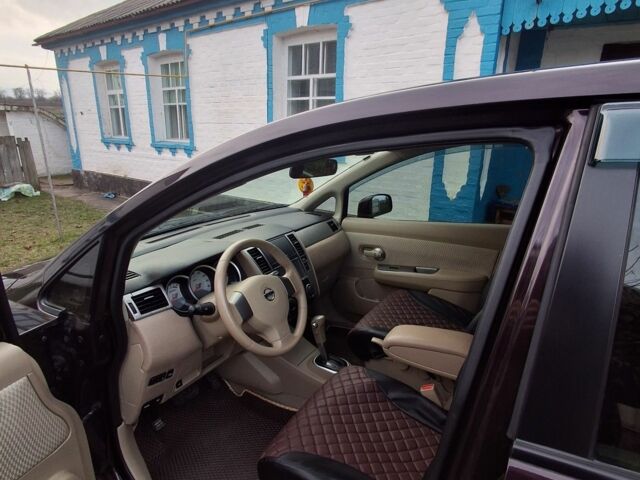 Коричневый Ниссан Тиида, объемом двигателя 1.5 л и пробегом 87 тыс. км за 9000 $, фото 4 на Automoto.ua