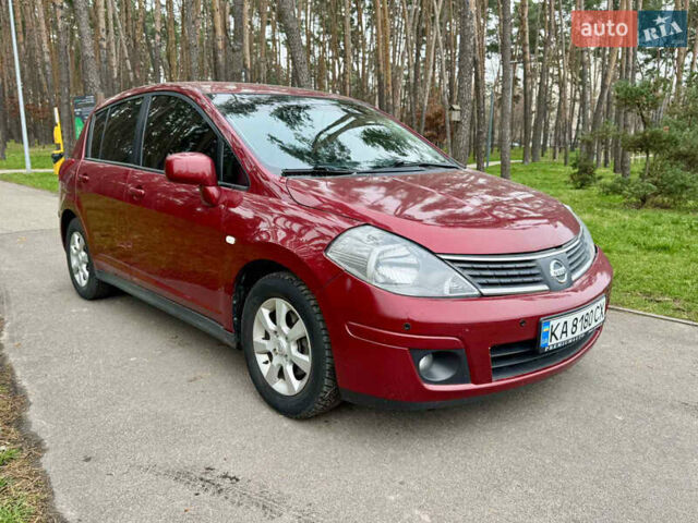 Красный Ниссан Тиида, объемом двигателя 1.6 л и пробегом 100 тыс. км за 6500 $, фото 28 на Automoto.ua