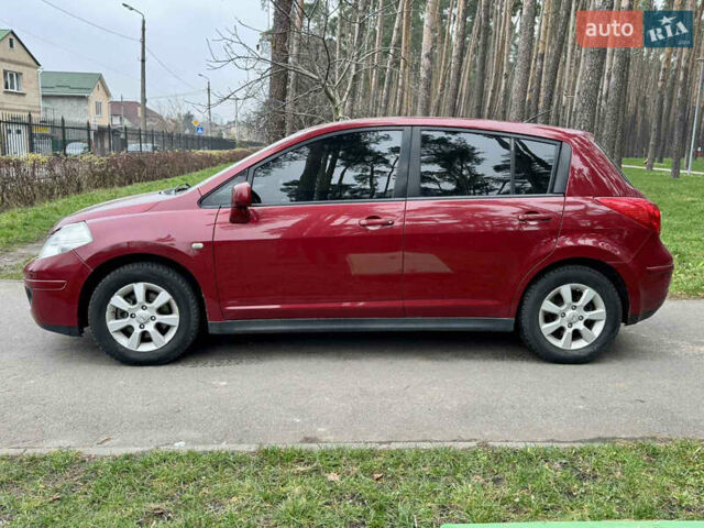 Красный Ниссан Тиида, объемом двигателя 1.6 л и пробегом 100 тыс. км за 6500 $, фото 10 на Automoto.ua