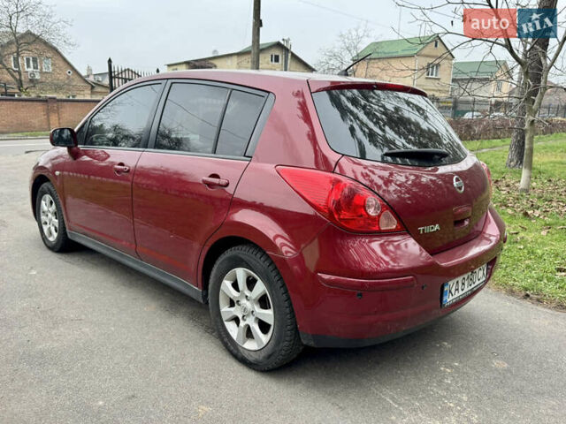 Красный Ниссан Тиида, объемом двигателя 1.6 л и пробегом 100 тыс. км за 6500 $, фото 30 на Automoto.ua