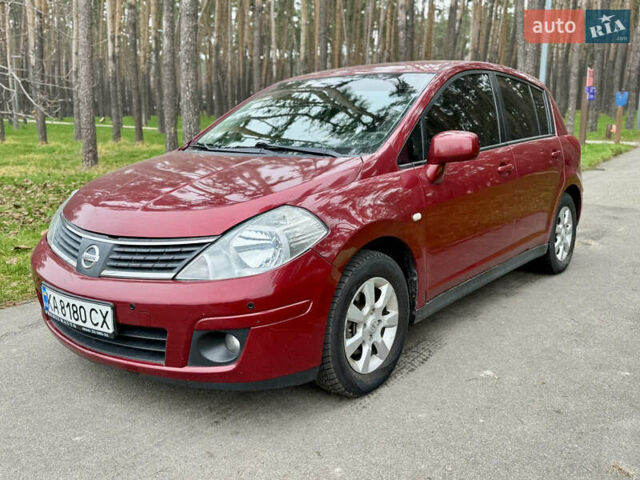 Красный Ниссан Тиида, объемом двигателя 1.6 л и пробегом 100 тыс. км за 6500 $, фото 15 на Automoto.ua