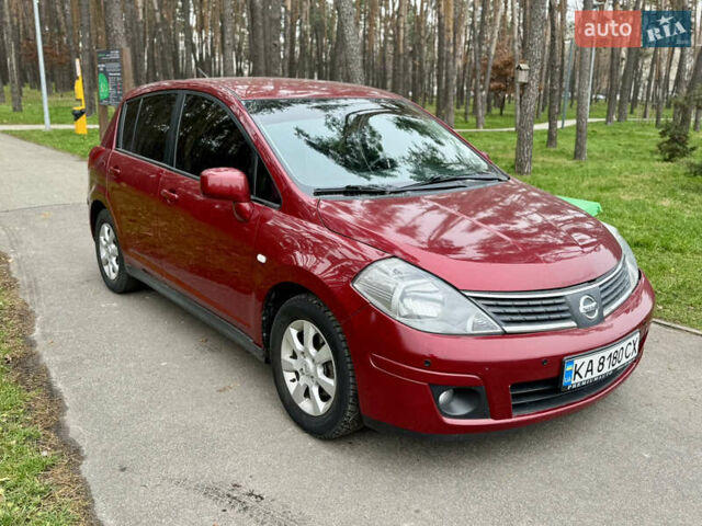 Красный Ниссан Тиида, объемом двигателя 1.6 л и пробегом 100 тыс. км за 6500 $, фото 22 на Automoto.ua