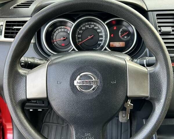 Красный Ниссан Тиида, объемом двигателя 1.6 л и пробегом 155 тыс. км за 6800 $, фото 25 на Automoto.ua