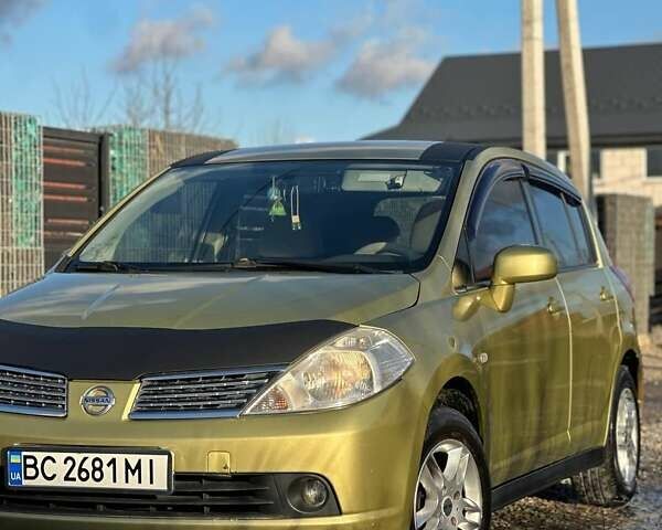 Жовтий Ніссан Тііда, об'ємом двигуна 1.6 л та пробігом 164 тис. км за 5999 $, фото 13 на Automoto.ua