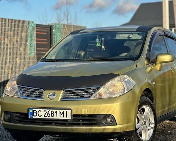 Жовтий Ніссан Тііда, об'ємом двигуна 1.6 л та пробігом 164 тис. км за 5999 $, фото 12 на Automoto.ua