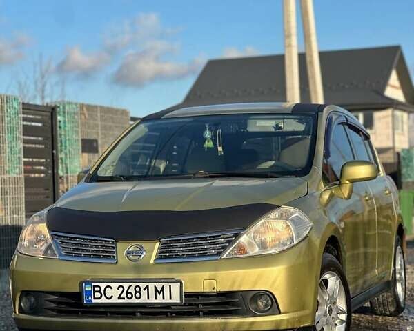 Жовтий Ніссан Тііда, об'ємом двигуна 1.6 л та пробігом 164 тис. км за 5999 $, фото 14 на Automoto.ua