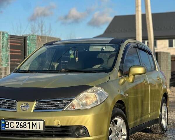 Жовтий Ніссан Тііда, об'ємом двигуна 1.6 л та пробігом 164 тис. км за 5999 $, фото 16 на Automoto.ua