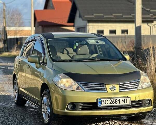 Жовтий Ніссан Тііда, об'ємом двигуна 1.6 л та пробігом 164 тис. км за 5999 $, фото 1 на Automoto.ua