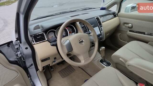 Серый Ниссан Тиида, объемом двигателя 1.6 л и пробегом 113 тыс. км за 6996 $, фото 10 на Automoto.ua