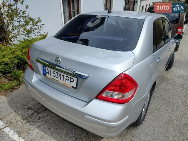 Сірий Ніссан Тііда, об'ємом двигуна 1.6 л та пробігом 45 тис. км за 8700 $, фото 25 на Automoto.ua