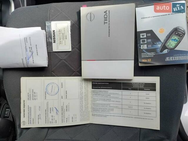 Сірий Ніссан Тііда, об'ємом двигуна 1.6 л та пробігом 45 тис. км за 8700 $, фото 43 на Automoto.ua