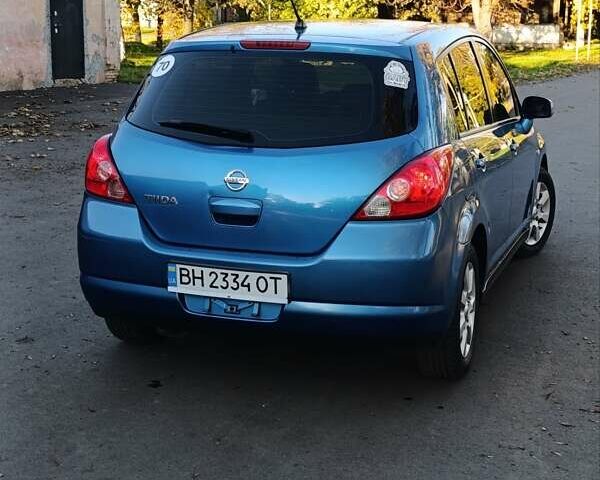 Синий Ниссан Тиида, объемом двигателя 1.6 л и пробегом 149 тыс. км за 6500 $, фото 12 на Automoto.ua