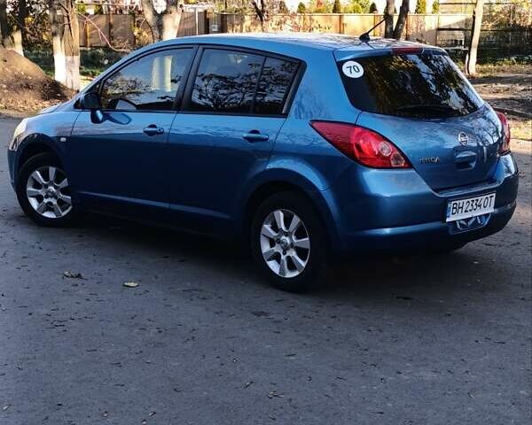 Синий Ниссан Тиида, объемом двигателя 1.6 л и пробегом 149 тыс. км за 6500 $, фото 16 на Automoto.ua