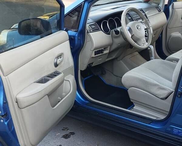 Синий Ниссан Тиида, объемом двигателя 1.6 л и пробегом 149 тыс. км за 6500 $, фото 27 на Automoto.ua