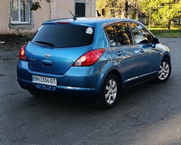 Синий Ниссан Тиида, объемом двигателя 1.6 л и пробегом 149 тыс. км за 6500 $, фото 10 на Automoto.ua