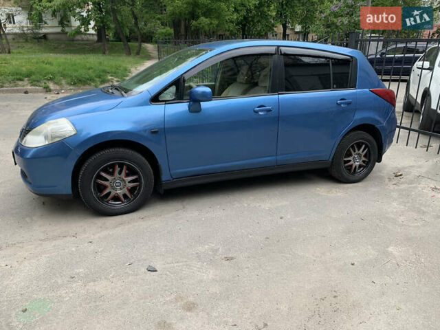 Синій Ніссан Тііда, об'ємом двигуна 1.6 л та пробігом 226 тис. км за 5700 $, фото 20 на Automoto.ua