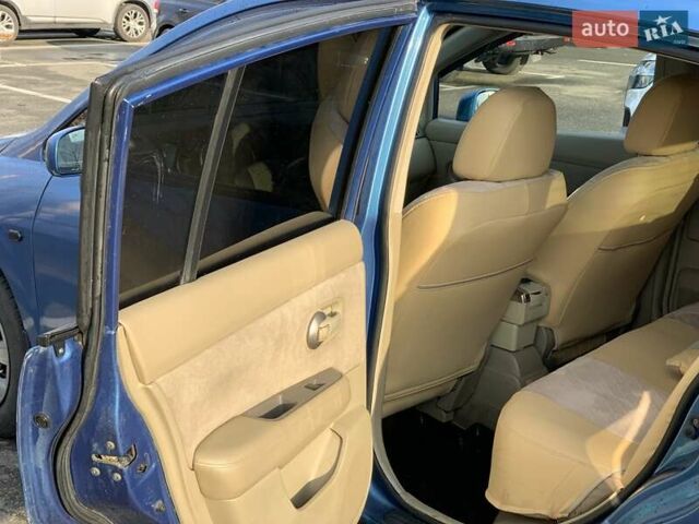 Синій Ніссан Тііда, об'ємом двигуна 1.6 л та пробігом 226 тис. км за 5700 $, фото 12 на Automoto.ua