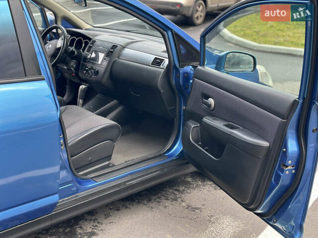 Синий Ниссан Тиида, объемом двигателя 1.6 л и пробегом 172 тыс. км за 6200 $, фото 16 на Automoto.ua