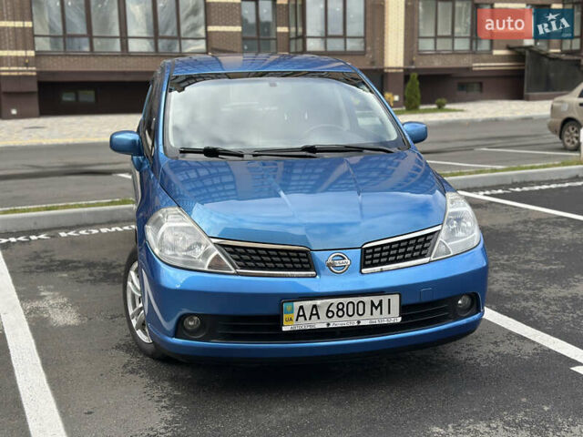 Синий Ниссан Тиида, объемом двигателя 1.6 л и пробегом 172 тыс. км за 6200 $, фото 10 на Automoto.ua