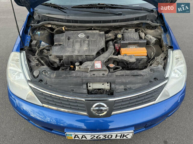 Синий Ниссан Тиида, объемом двигателя 1.6 л и пробегом 210 тыс. км за 6300 $, фото 18 на Automoto.ua