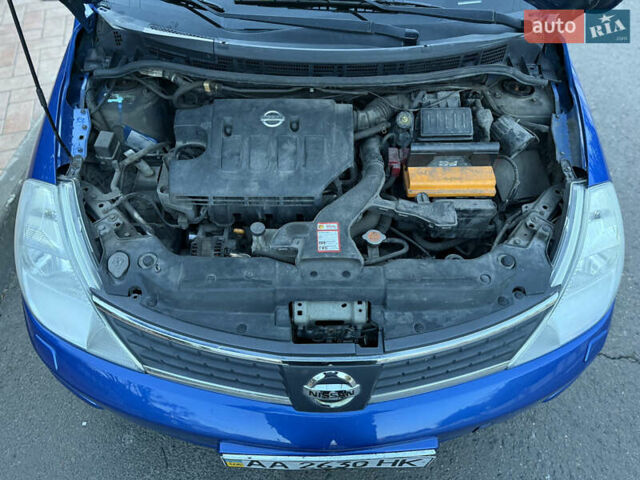 Синий Ниссан Тиида, объемом двигателя 1.6 л и пробегом 210 тыс. км за 5700 $, фото 7 на Automoto.ua