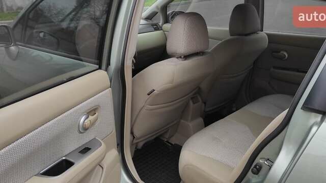 Зеленый Ниссан Тиида, объемом двигателя 1.6 л и пробегом 167 тыс. км за 7199 $, фото 12 на Automoto.ua