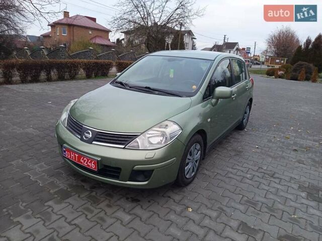 Зеленый Ниссан Тиида, объемом двигателя 1.6 л и пробегом 113 тыс. км за 7200 $, фото 1 на Automoto.ua