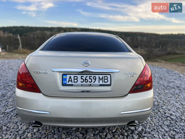 Бежевый Ниссан Теана, объемом двигателя 3.5 л и пробегом 359 тыс. км за 5800 $, фото 23 на Automoto.ua
