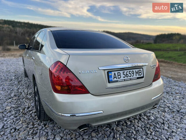 Бежевый Ниссан Теана, объемом двигателя 3.5 л и пробегом 359 тыс. км за 5800 $, фото 22 на Automoto.ua
