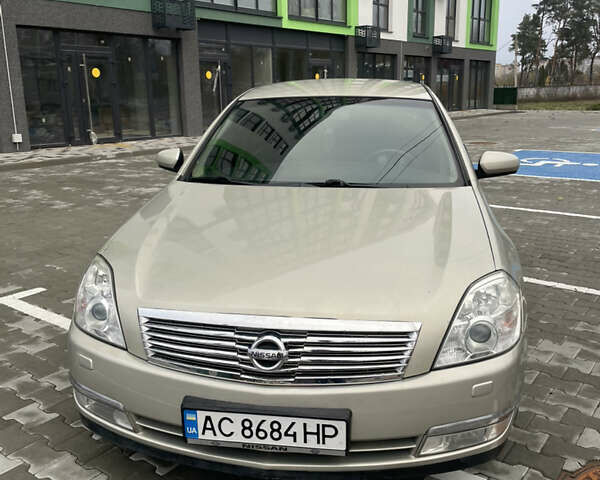 Бежевий Ніссан Теана, об'ємом двигуна 3.5 л та пробігом 208 тис. км за 6500 $, фото 1 на Automoto.ua