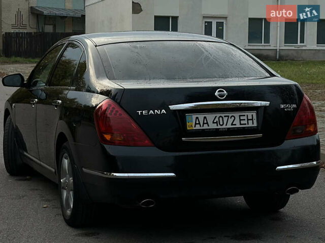 Черный Ниссан Теана, объемом двигателя 3.5 л и пробегом 230 тыс. км за 6200 $, фото 11 на Automoto.ua