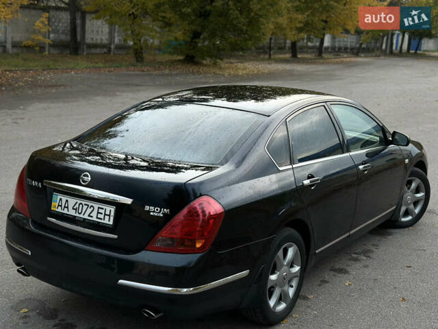 Черный Ниссан Теана, объемом двигателя 3.5 л и пробегом 230 тыс. км за 6200 $, фото 16 на Automoto.ua