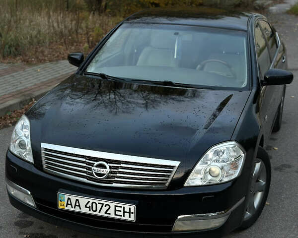 Черный Ниссан Теана, объемом двигателя 3.5 л и пробегом 230 тыс. км за 6200 $, фото 1 на Automoto.ua
