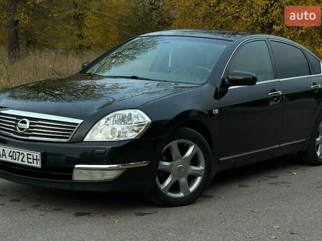 Черный Ниссан Теана, объемом двигателя 3.5 л и пробегом 230 тыс. км за 6200 $, фото 4 на Automoto.ua
