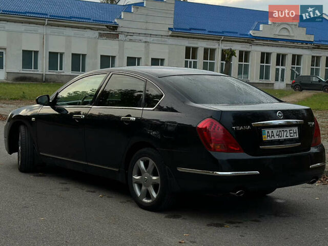 Черный Ниссан Теана, объемом двигателя 3.5 л и пробегом 230 тыс. км за 6200 $, фото 10 на Automoto.ua