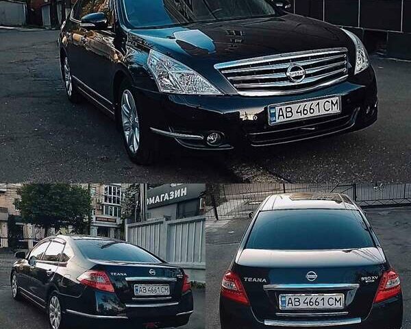 Черный Ниссан Теана, объемом двигателя 3.5 л и пробегом 175 тыс. км за 10300 $, фото 8 на Automoto.ua