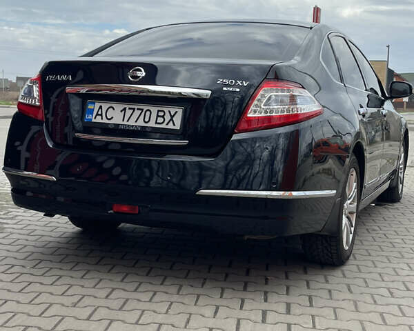 Черный Ниссан Теана, объемом двигателя 2.5 л и пробегом 140 тыс. км за 10299 $, фото 9 на Automoto.ua