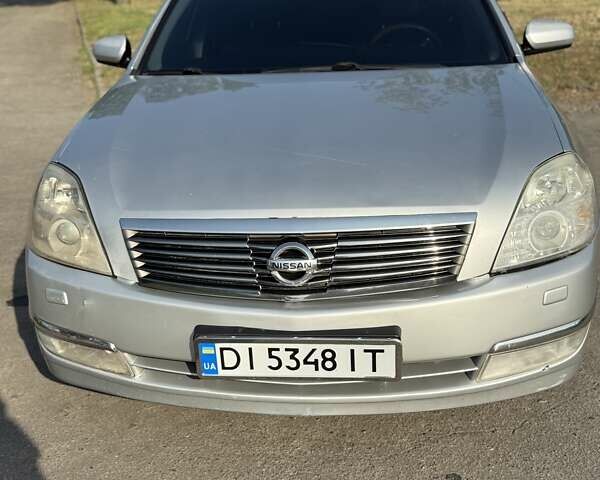 Серый Ниссан Теана, объемом двигателя 3.5 л и пробегом 210 тыс. км за 7000 $, фото 2 на Automoto.ua