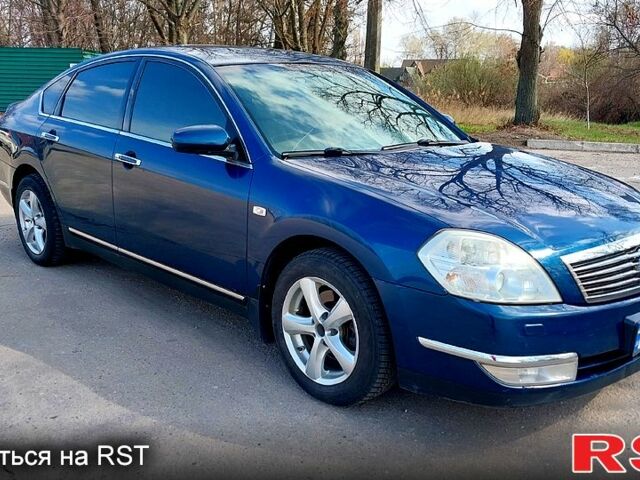 Синий Ниссан Теана, объемом двигателя 3.5 л и пробегом 224 тыс. км за 6000 $, фото 2 на Automoto.ua