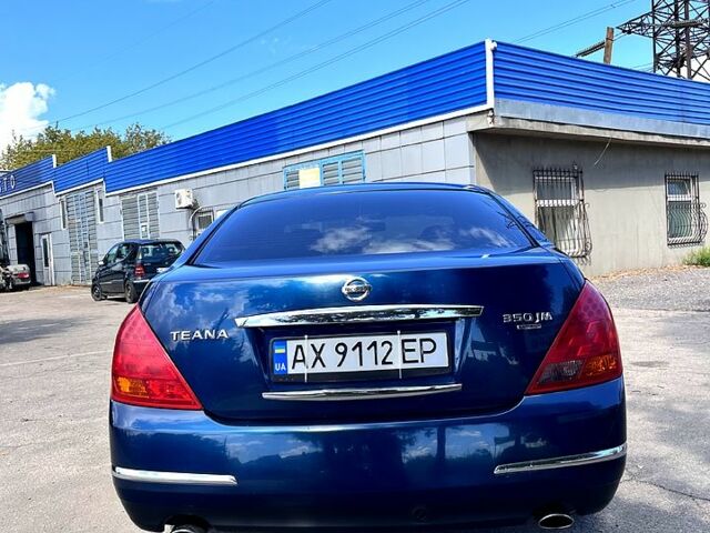 Синий Ниссан Теана, объемом двигателя 3.5 л и пробегом 224 тыс. км за 6200 $, фото 1 на Automoto.ua